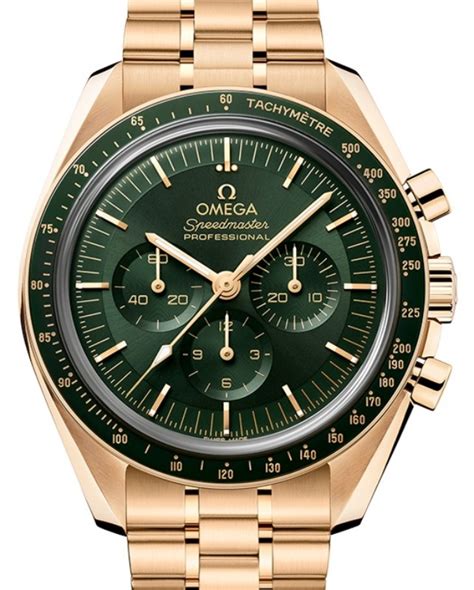 speedmaster green gold